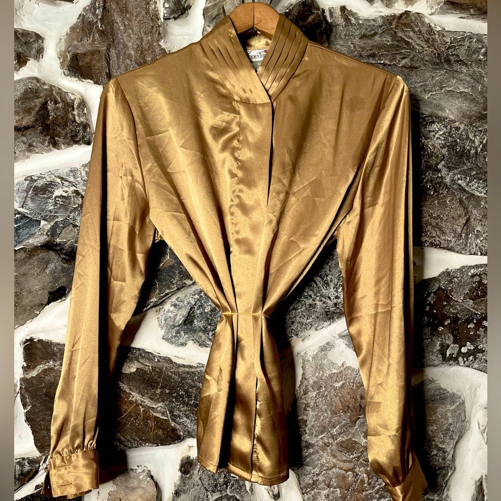 VINTAGE GOLD blouse